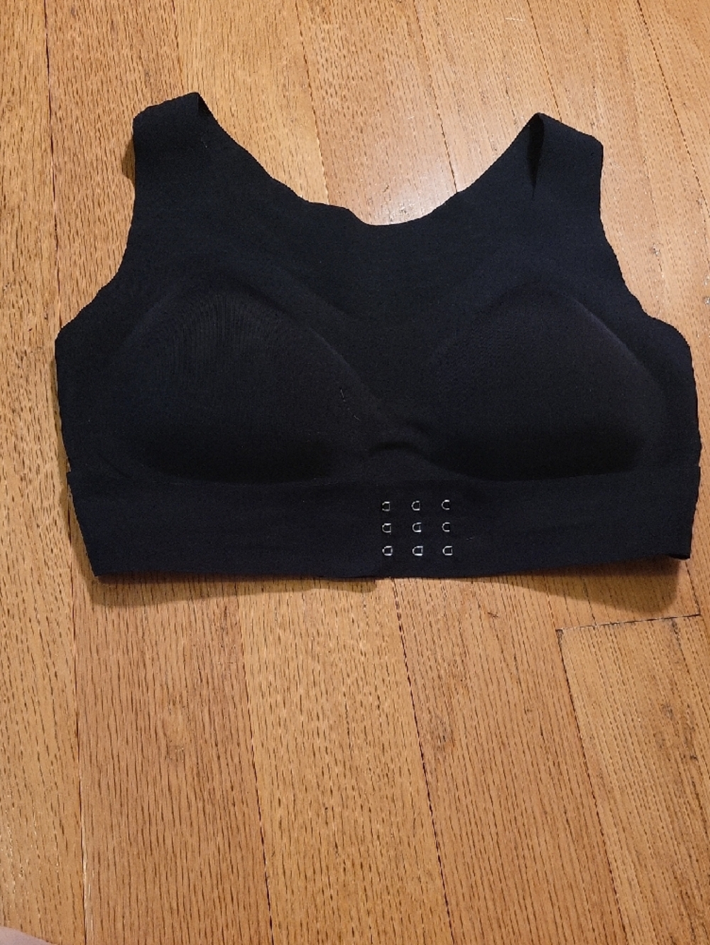 Source Unknown Black Seamless Racerback Bralette For POSTURE correction - Picture 11 of 12